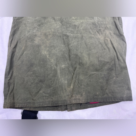 The Hundreds x Public Label Field Jacket Waxed Cotton Plaid Lined Corduroy Zip S - Picture 9 of 16